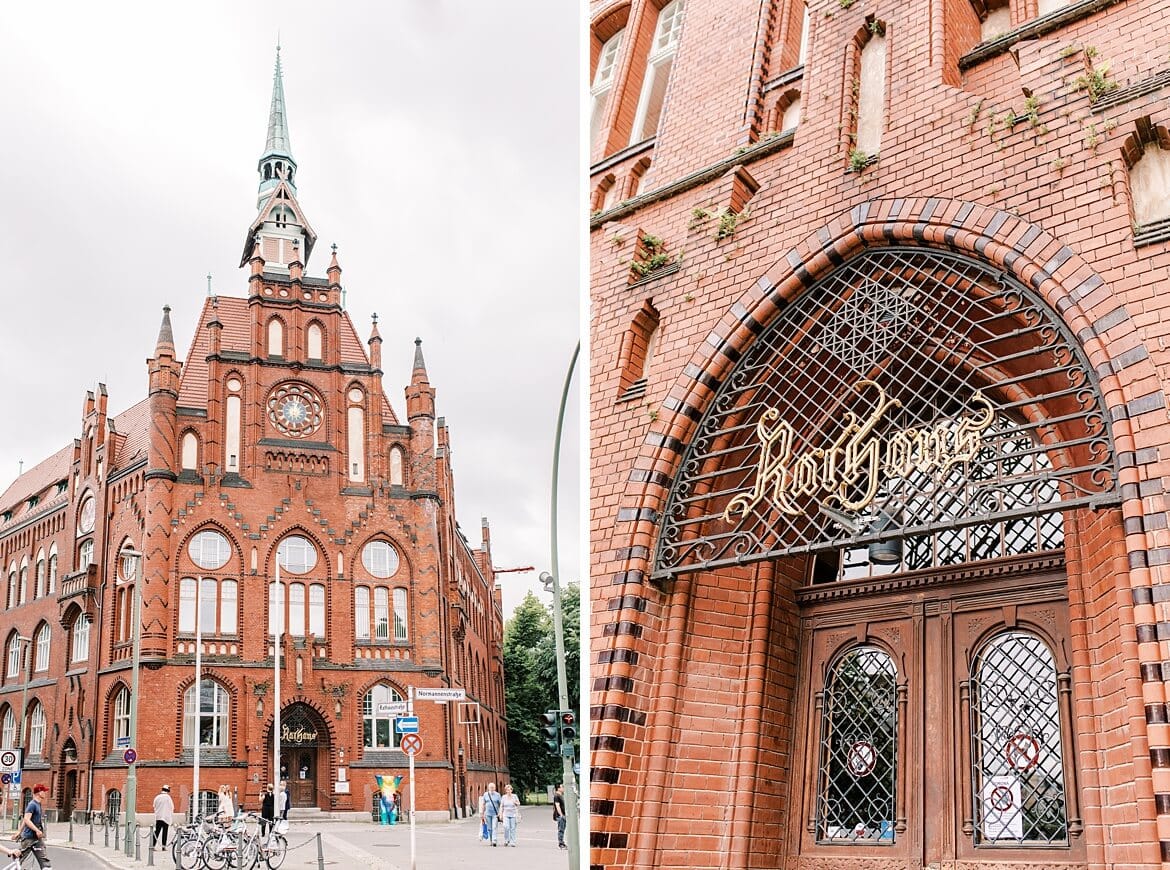 Intime Corona Hochzeit: Romantische Hochzeitsfotos im Park vom Schloss Biesdorf Berlin