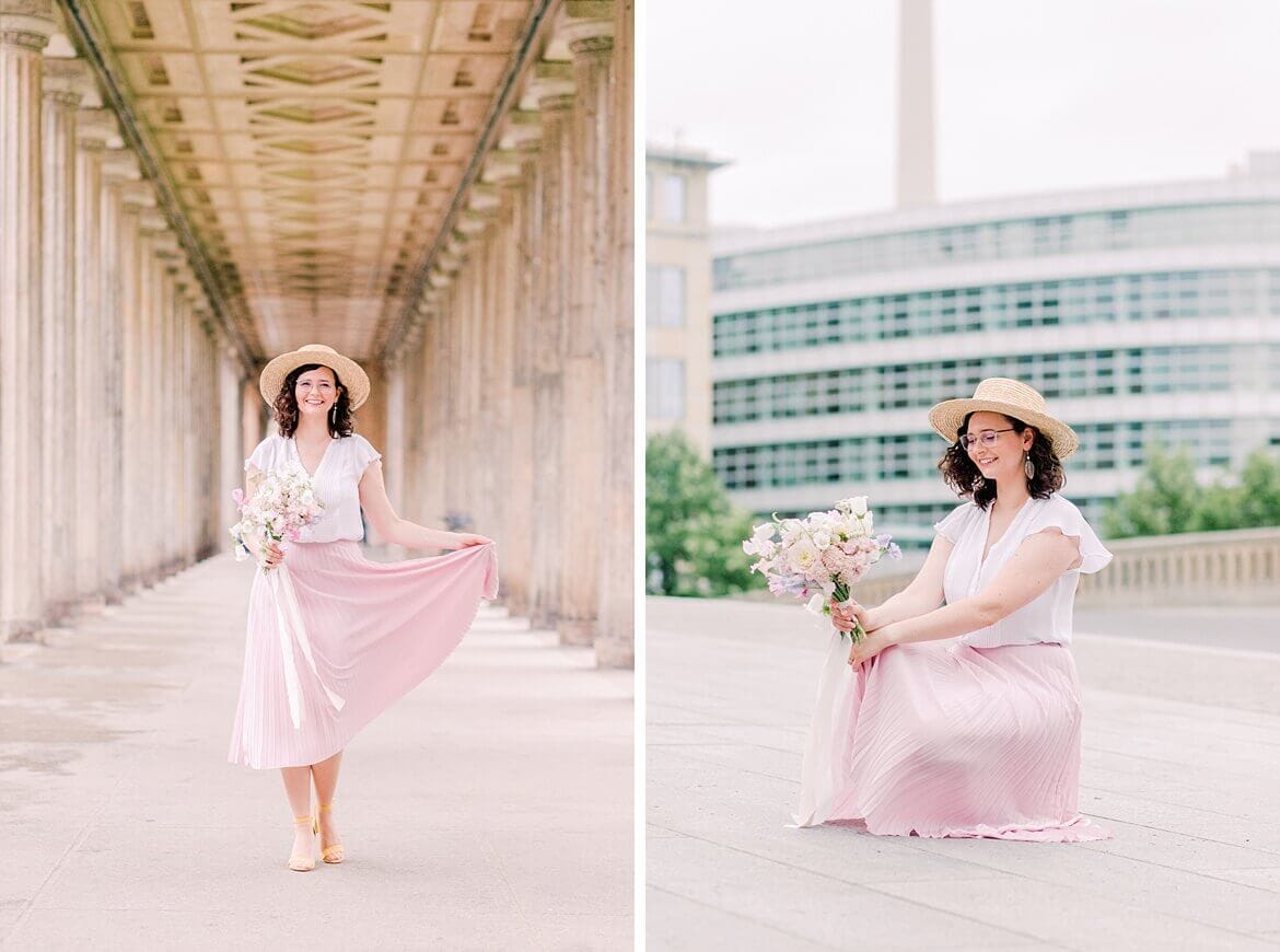 Hochzeitsfotografin in Berlin auf der Museumsinsel