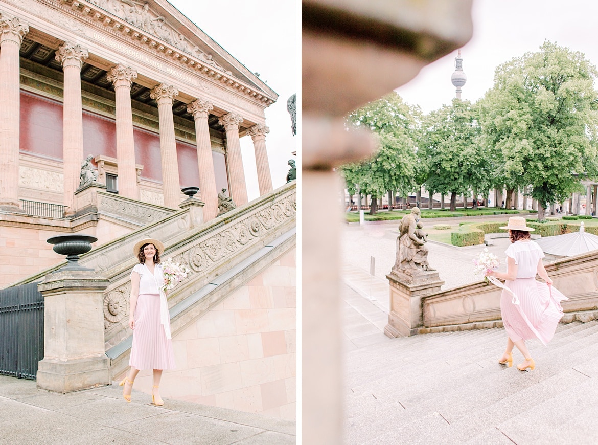 Hochzeitsfotografin in Berlin auf der Museumsinsel