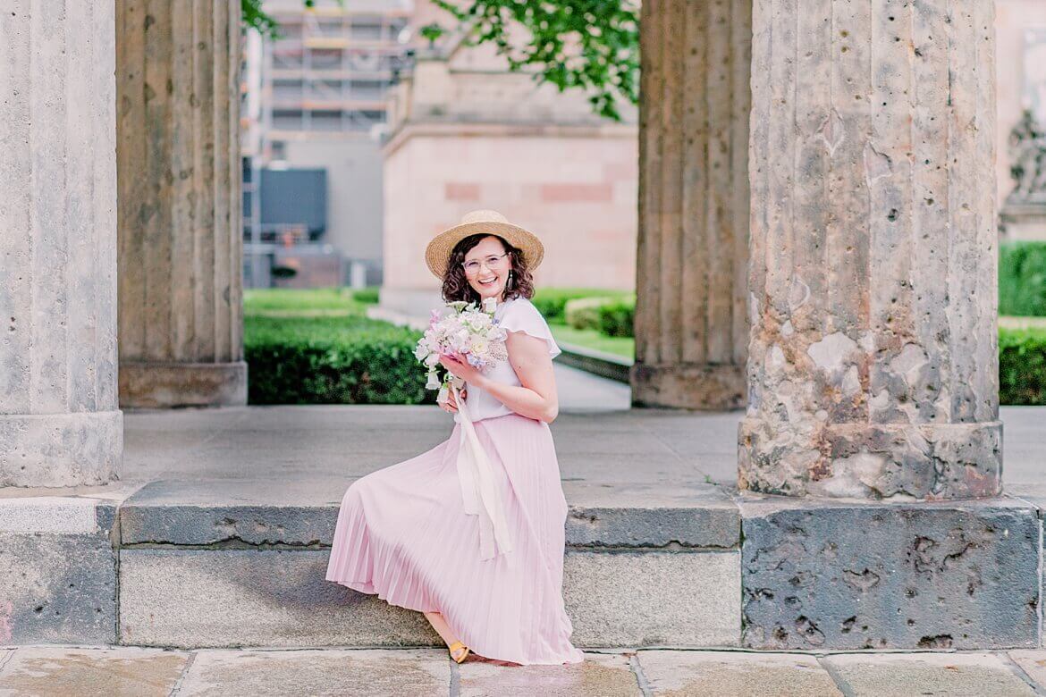 Hochzeitsfotografin in Berlin auf der Museumsinsel