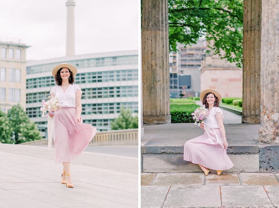 Hochzeitsfotografin in Berlin auf der Museumsinsel