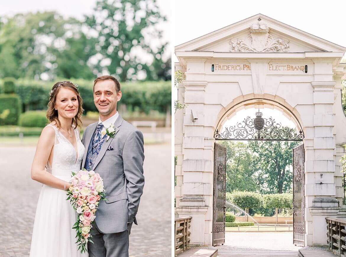 Brautpaar im Schlosspark Köpenick