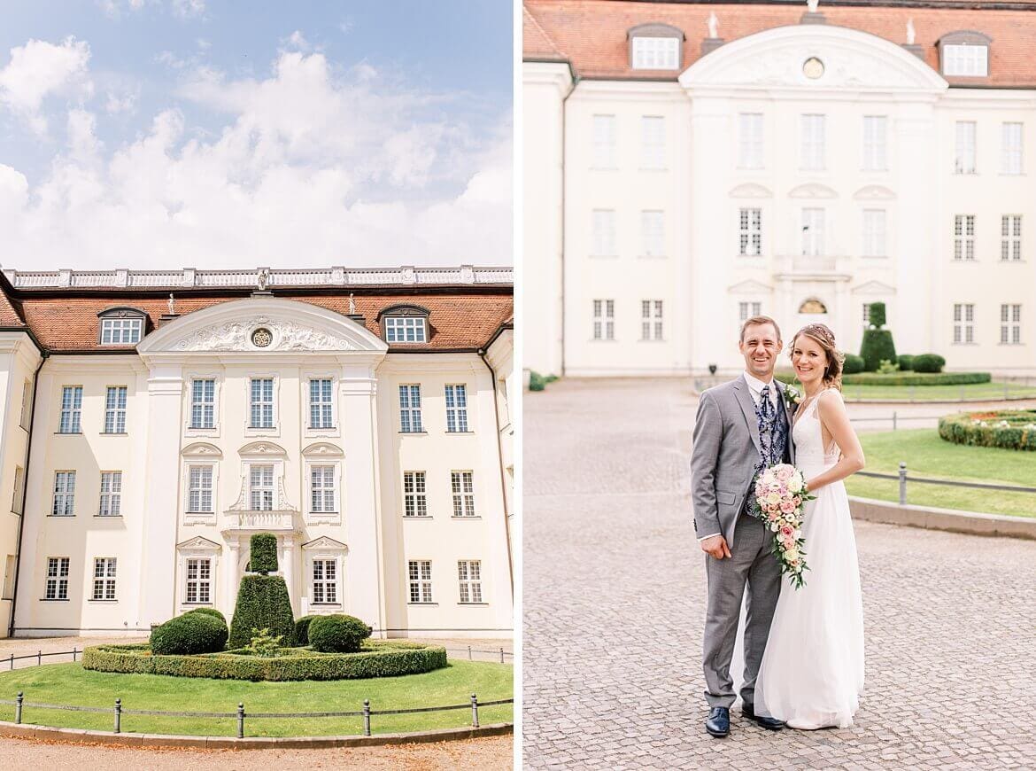 Hochzeit in Berlin Köpenick - Eine Hochzeit, Zwei Looks mit Schloss Park und Wasser