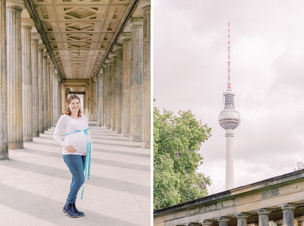 Schwangere Frau in Berlin