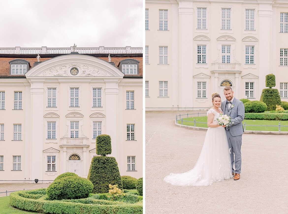 Brautpaar vor dem Schloss Köpenick