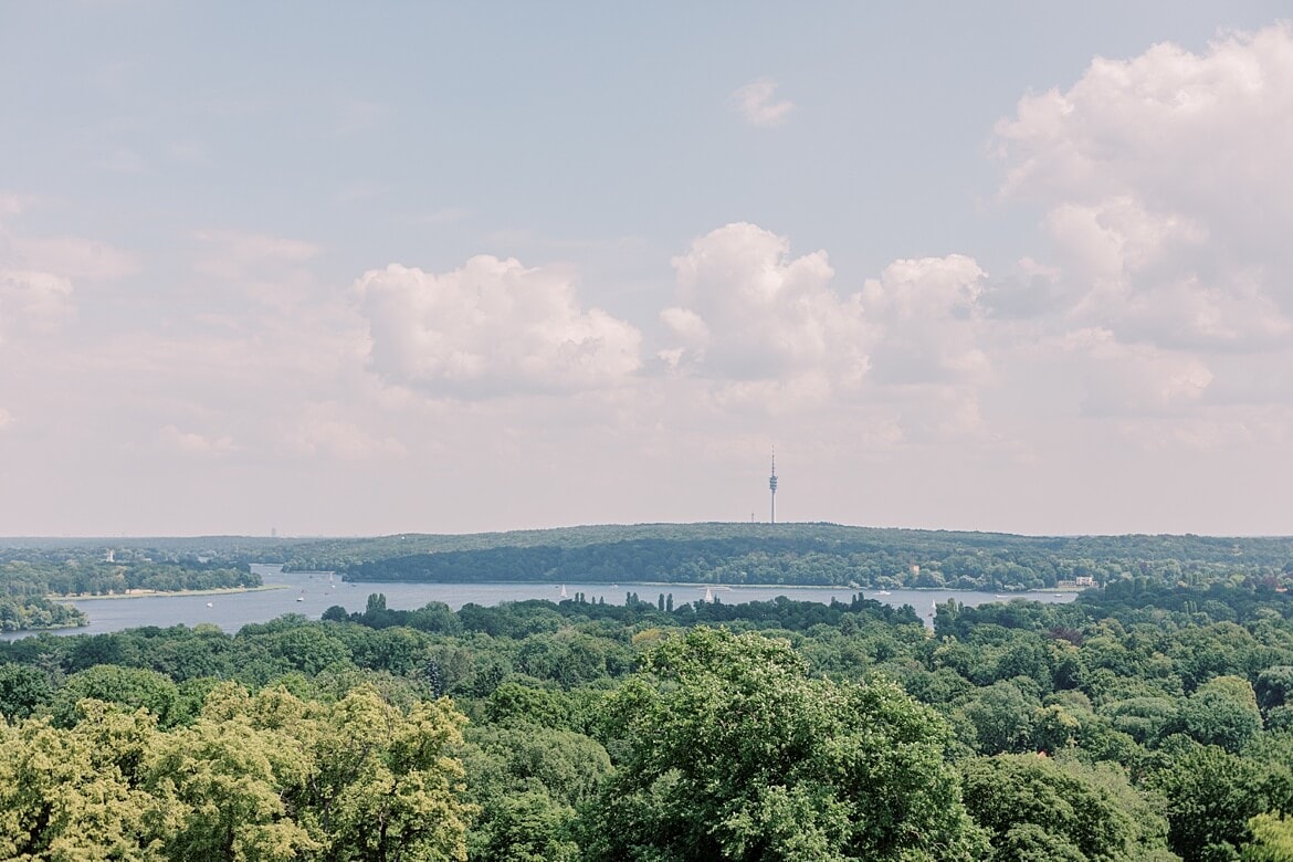 Blick auf die Havel nach Berlin