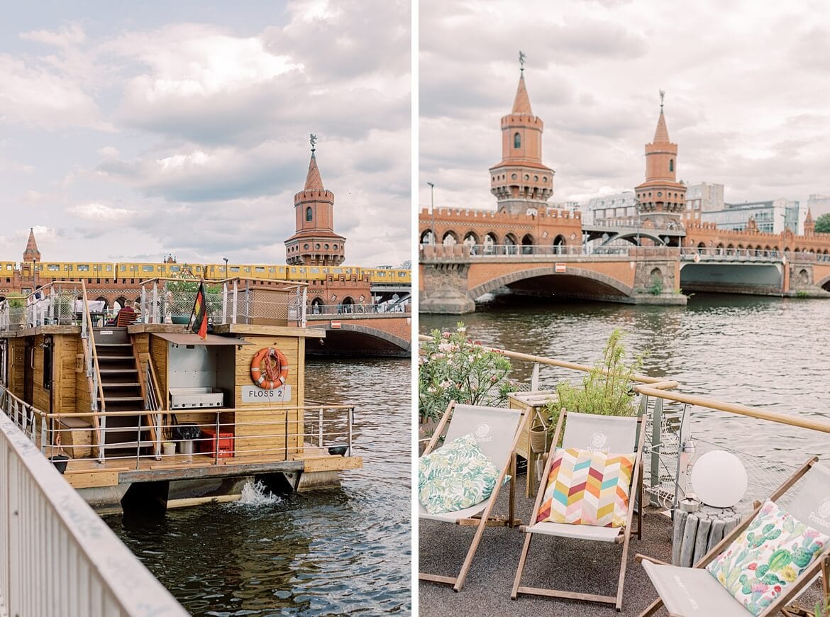 Oberbaumbrücke und Hauptstadtfloß