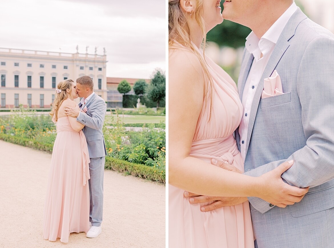 Verlobungsfotos im Park vom Schloss Charlottenburg Berlin