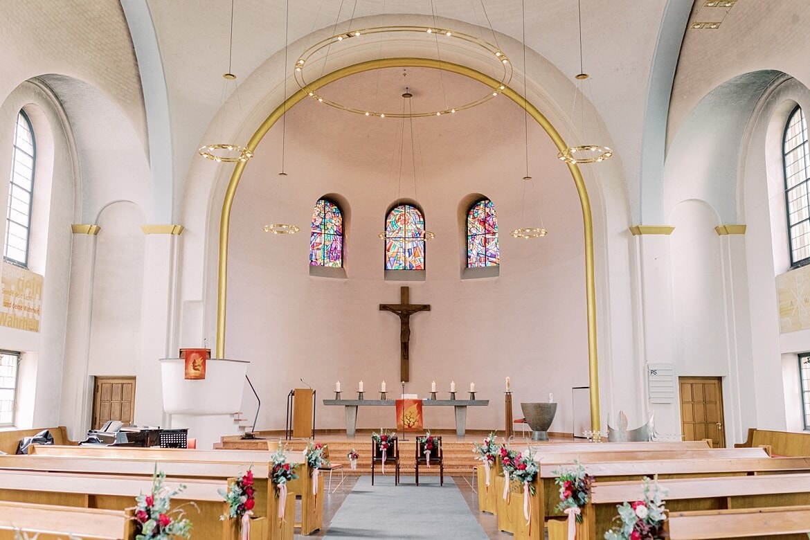 Innenaufnahme der Markus Kirche Berlin Steglitz