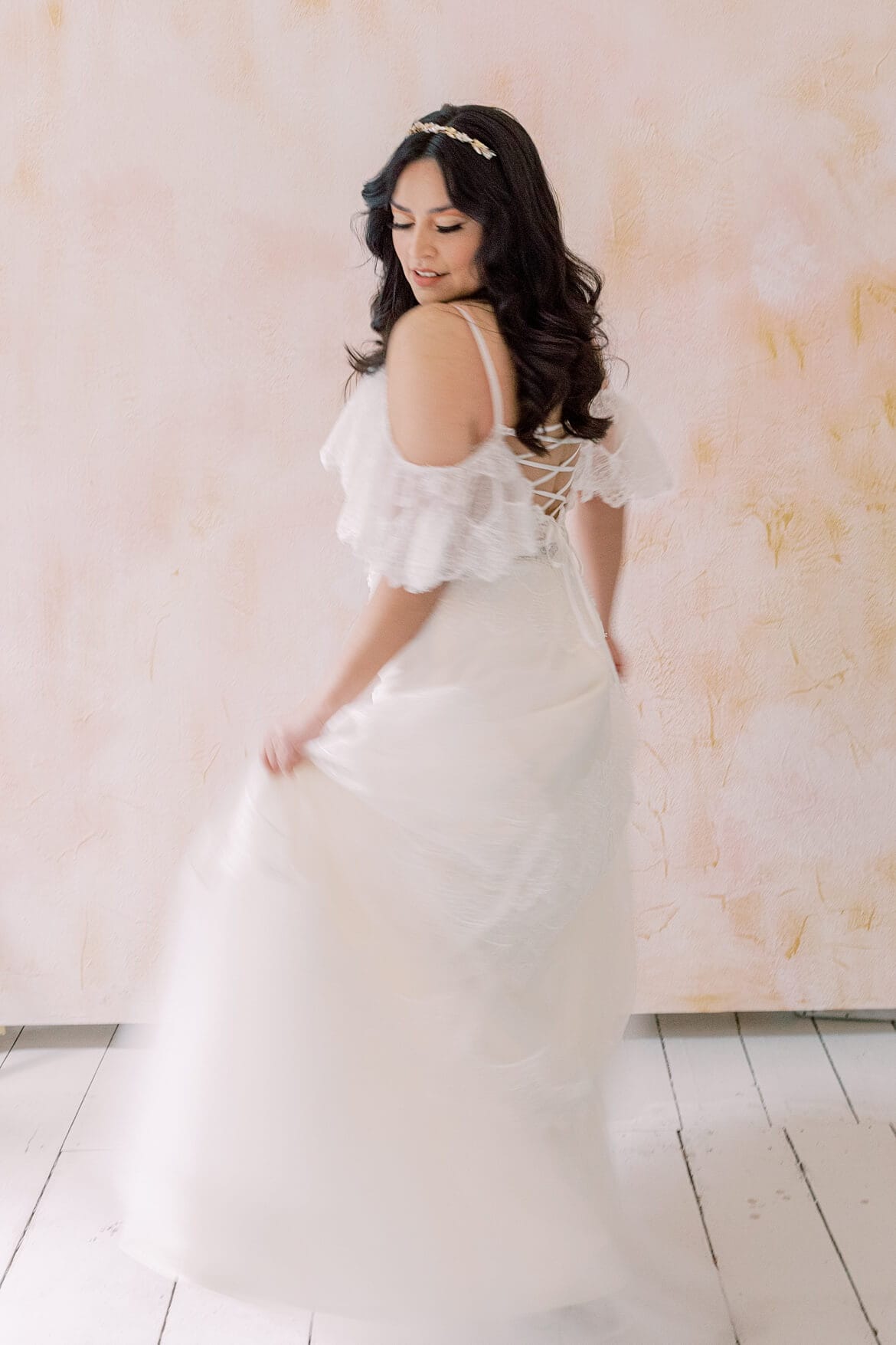 70s Glam Bridal Editorial - Featured on The White Wren