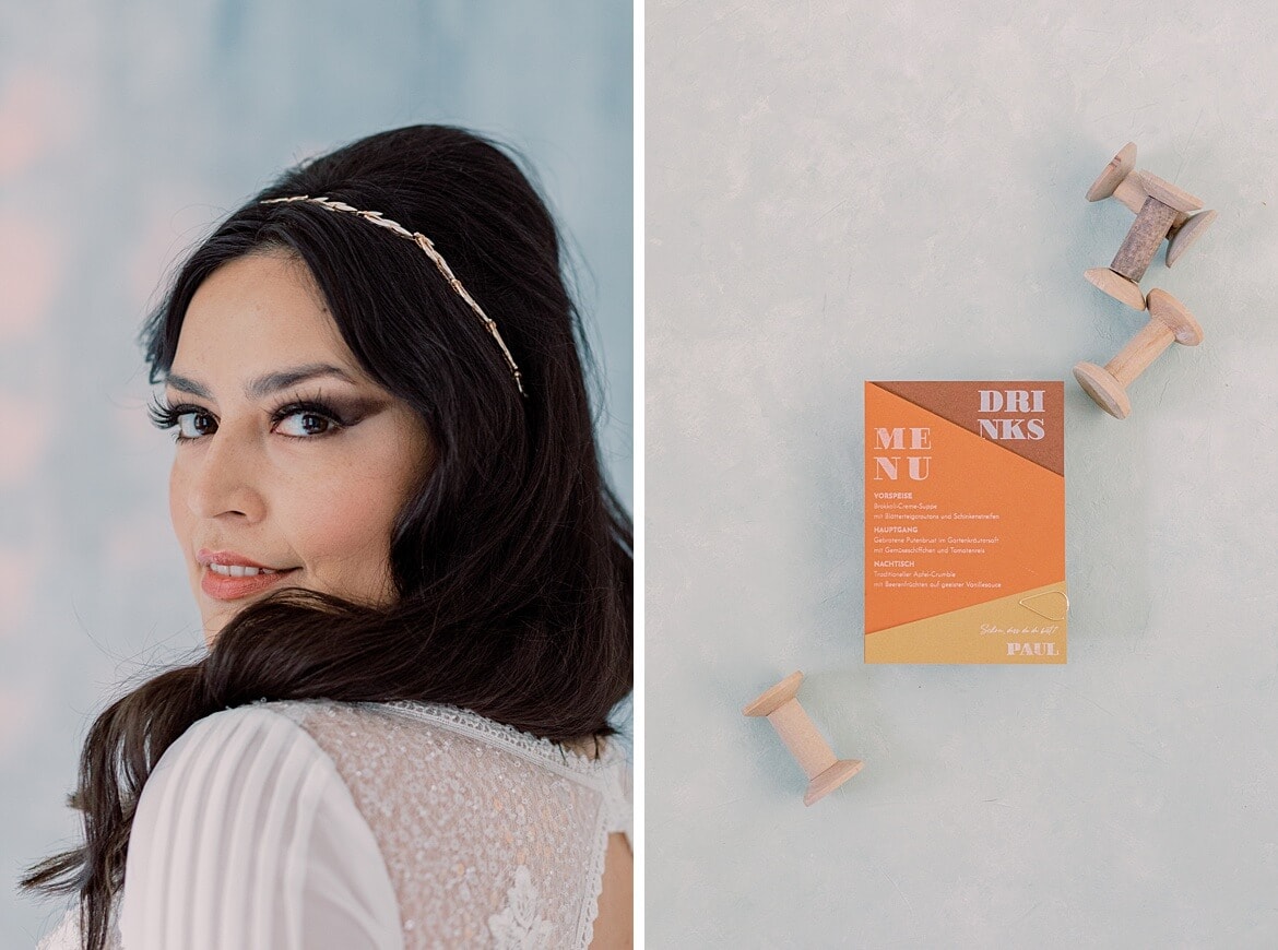 70s Glam Bridal Editorial - Featured on The White Wren