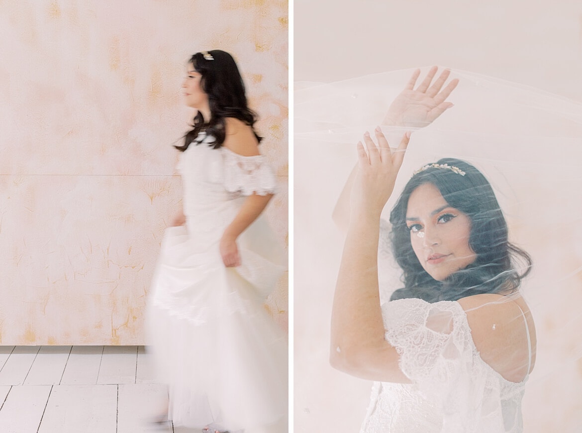 70s Glam Bridal Editorial - Featured on The White Wren