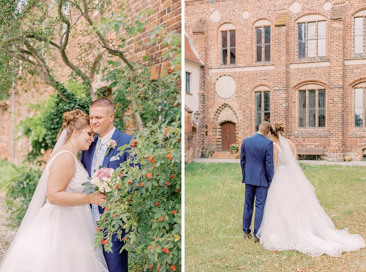 Brautpaarfotos in Kloster Zinna