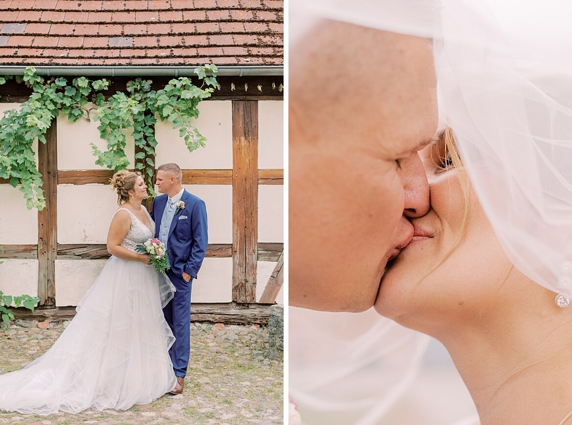 Brautpaarfotos in Kloster Zinna