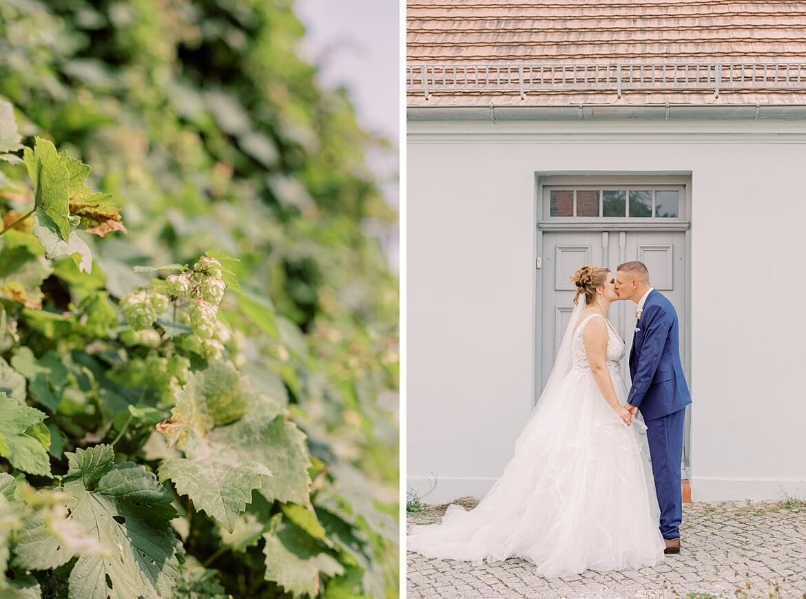 Brautpaarfotos in Kloster Zinna