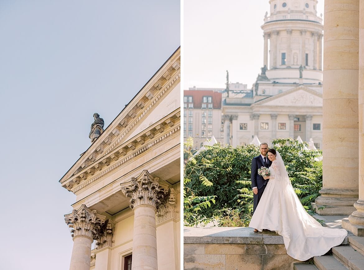 Brautpaar auf dem Gendarmenmarkt Berlin