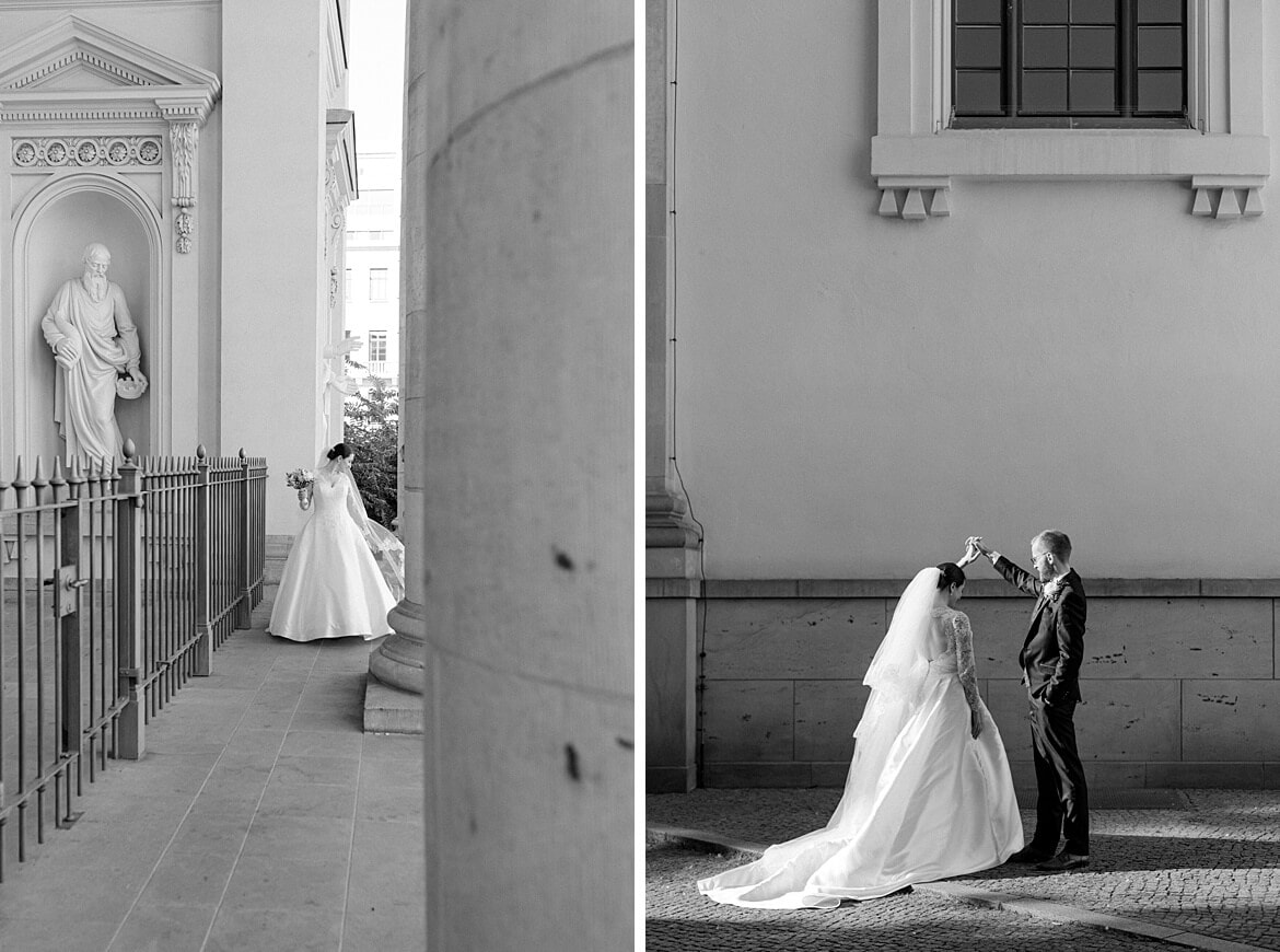 Brautpaar auf dem Gendarmenmarkt Berlin