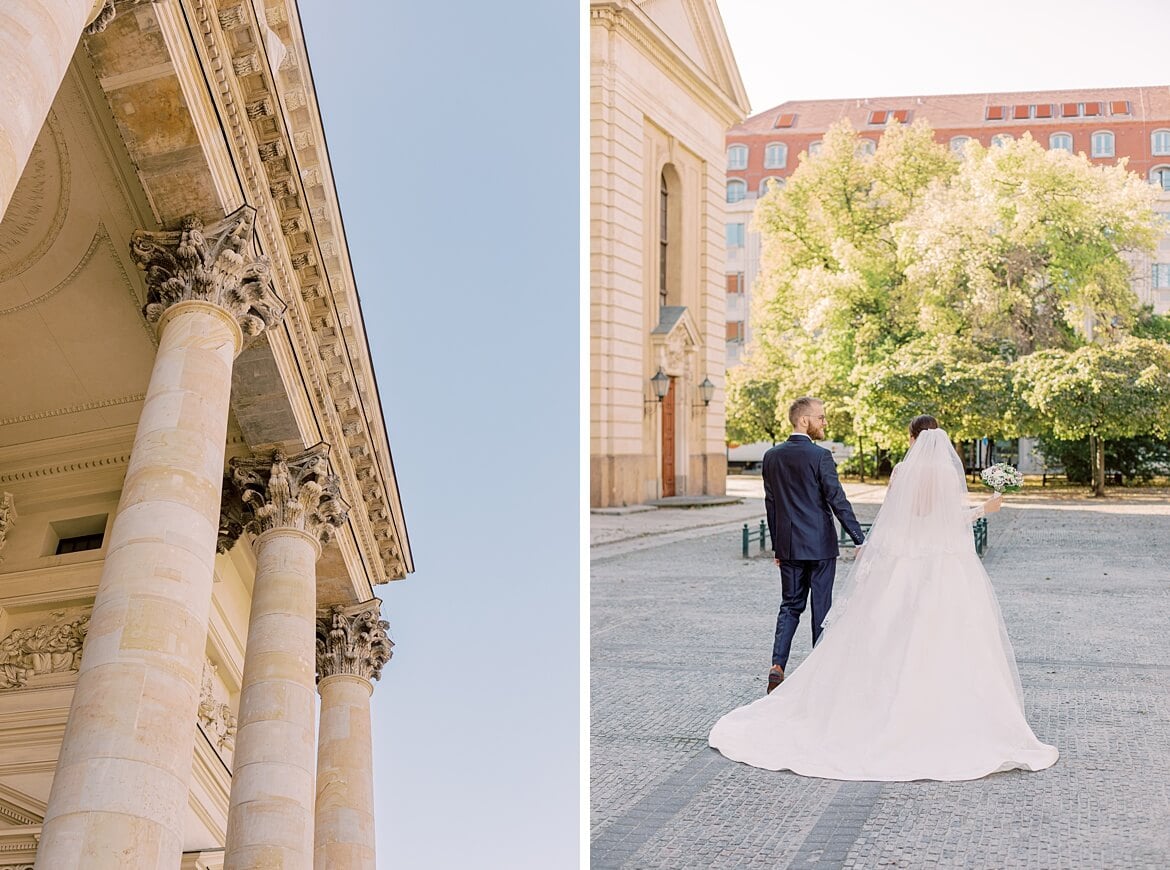 Brautpaar auf dem Gendarmenmarkt Berlin