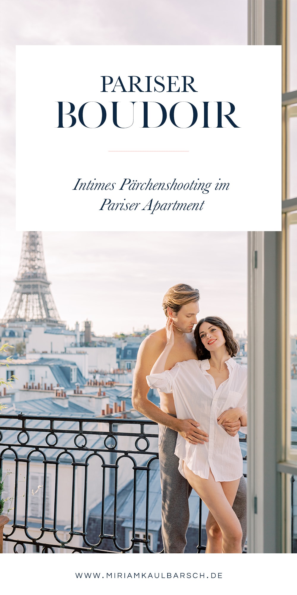 Paris Boudoir Couple Session