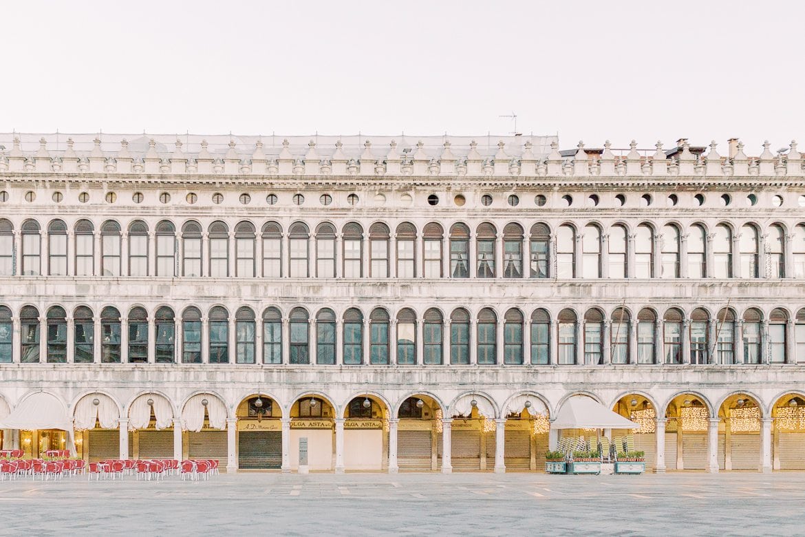 Der Markusplatz in Venedig, Italien