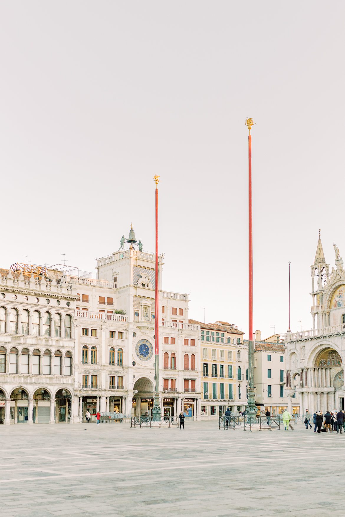 Basilika auf dem Markusplatz in Venedig, Italien