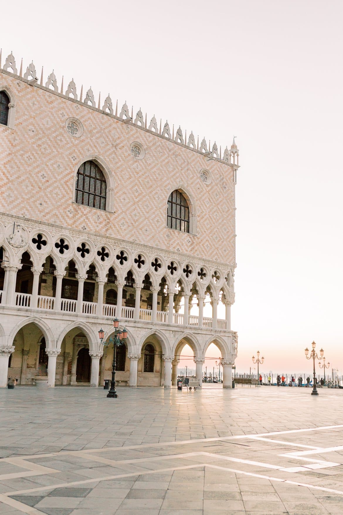 Der Dogenpalast in Venedig