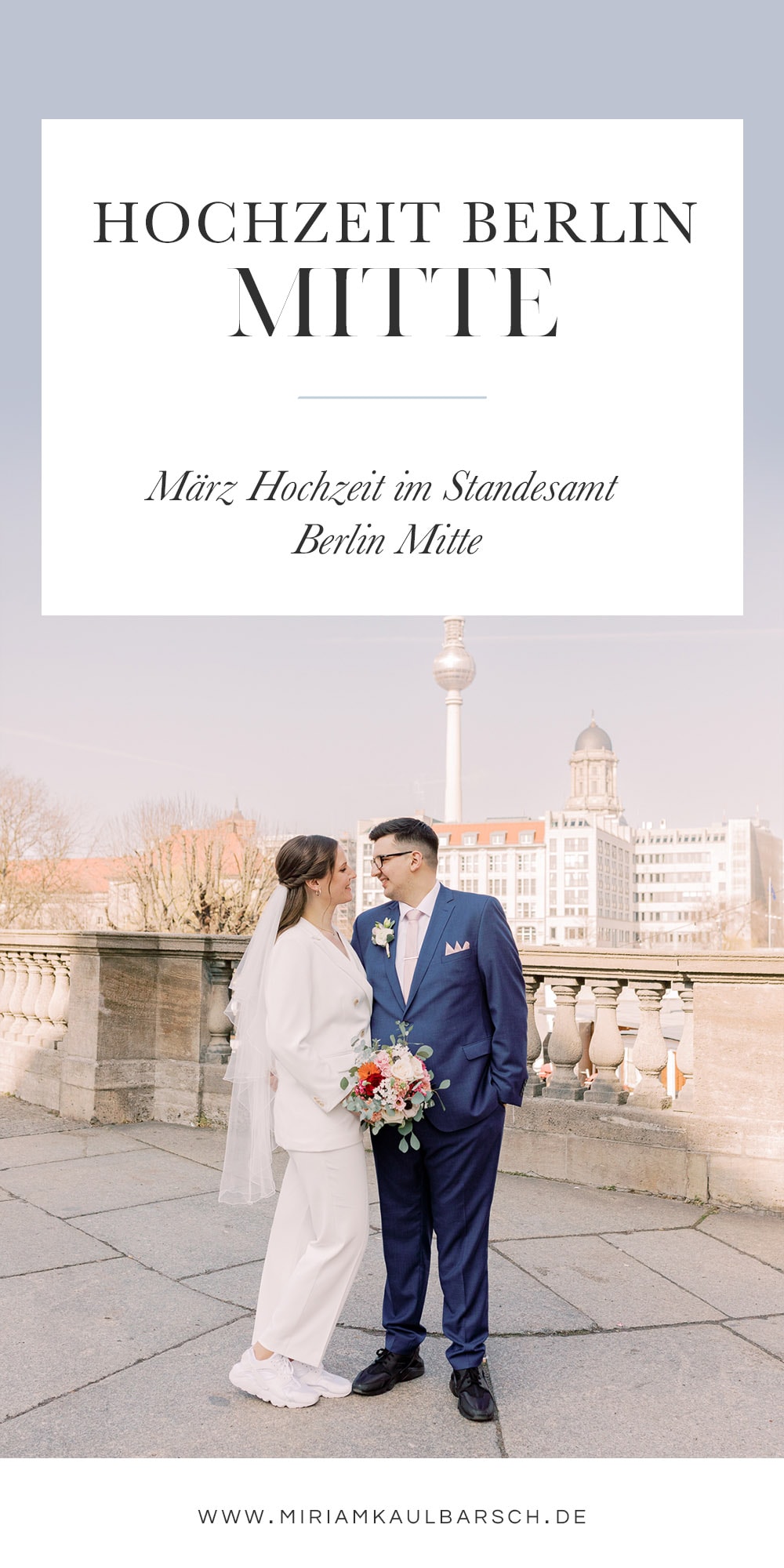 Hochzeit im Standesamt Berlin Mitte im März