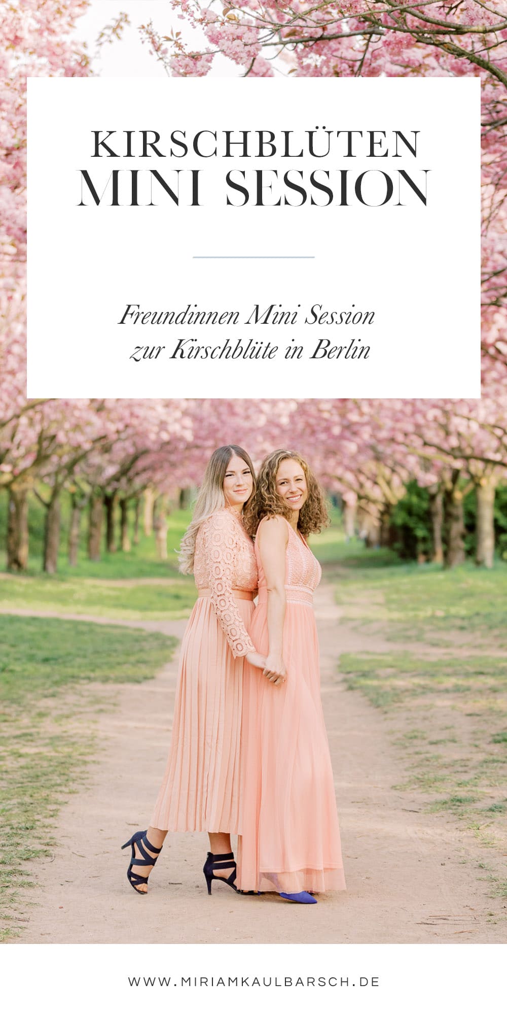 Kirschblüten Mini Sessions für Freundinnen