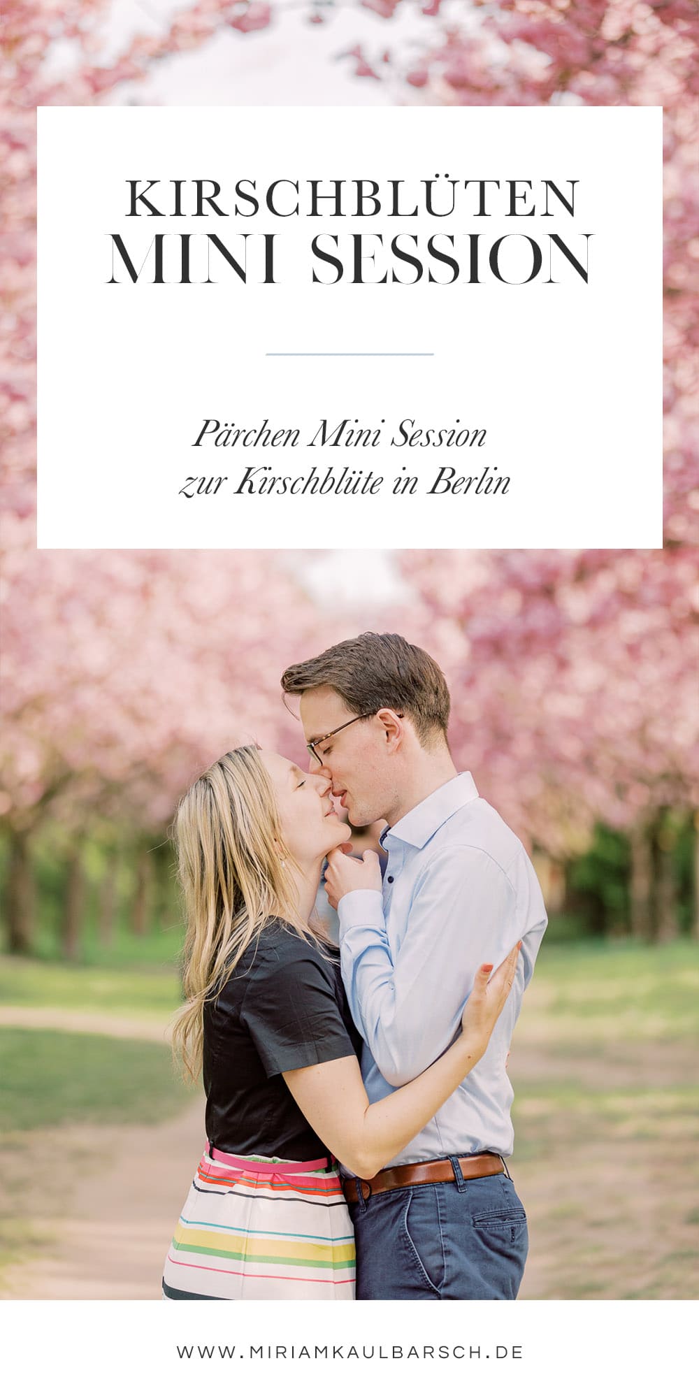 Kirschblüten Mini Sessions für Pärchen