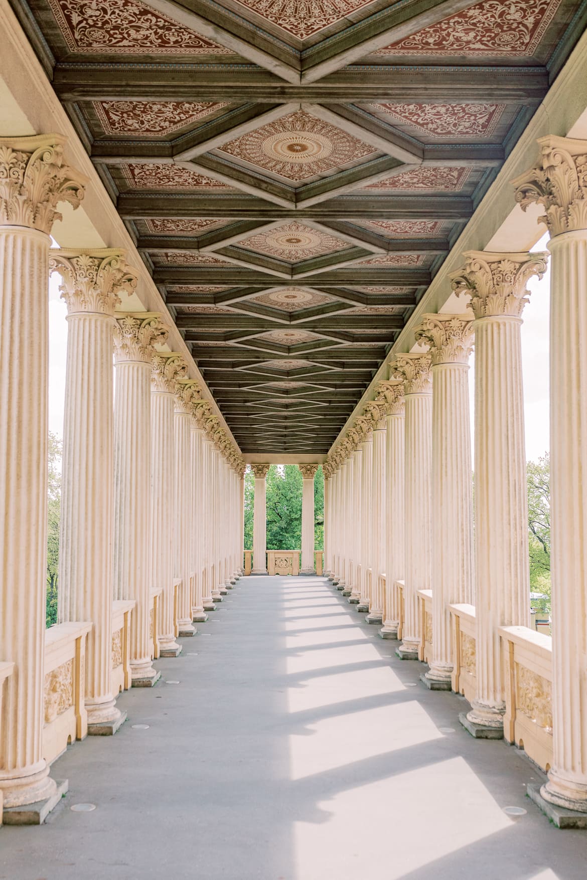 Säulengang vom Belvedere auf dem Pfingstberg Potsdam