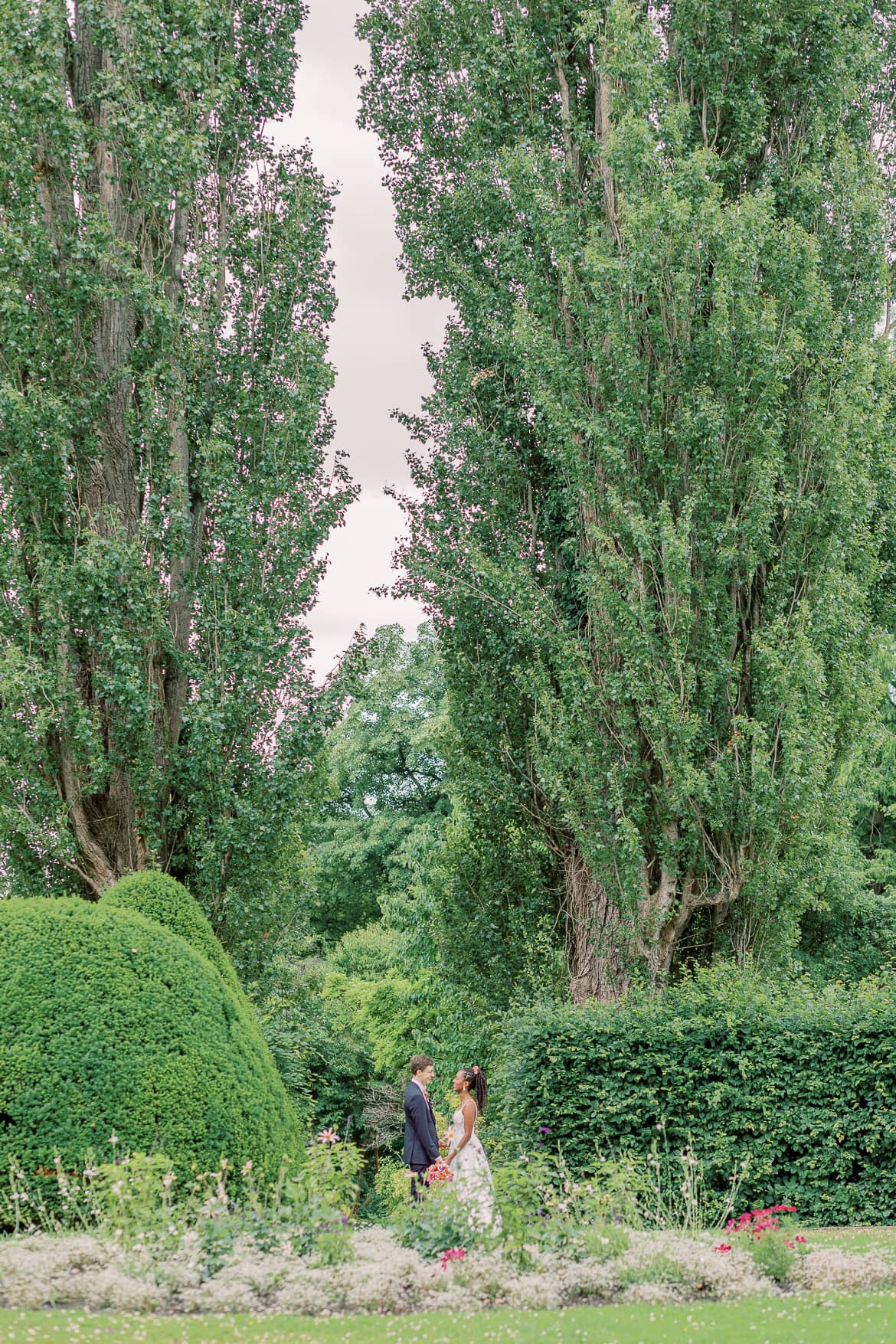 Brautpaar im Botanischen Garten Berlin