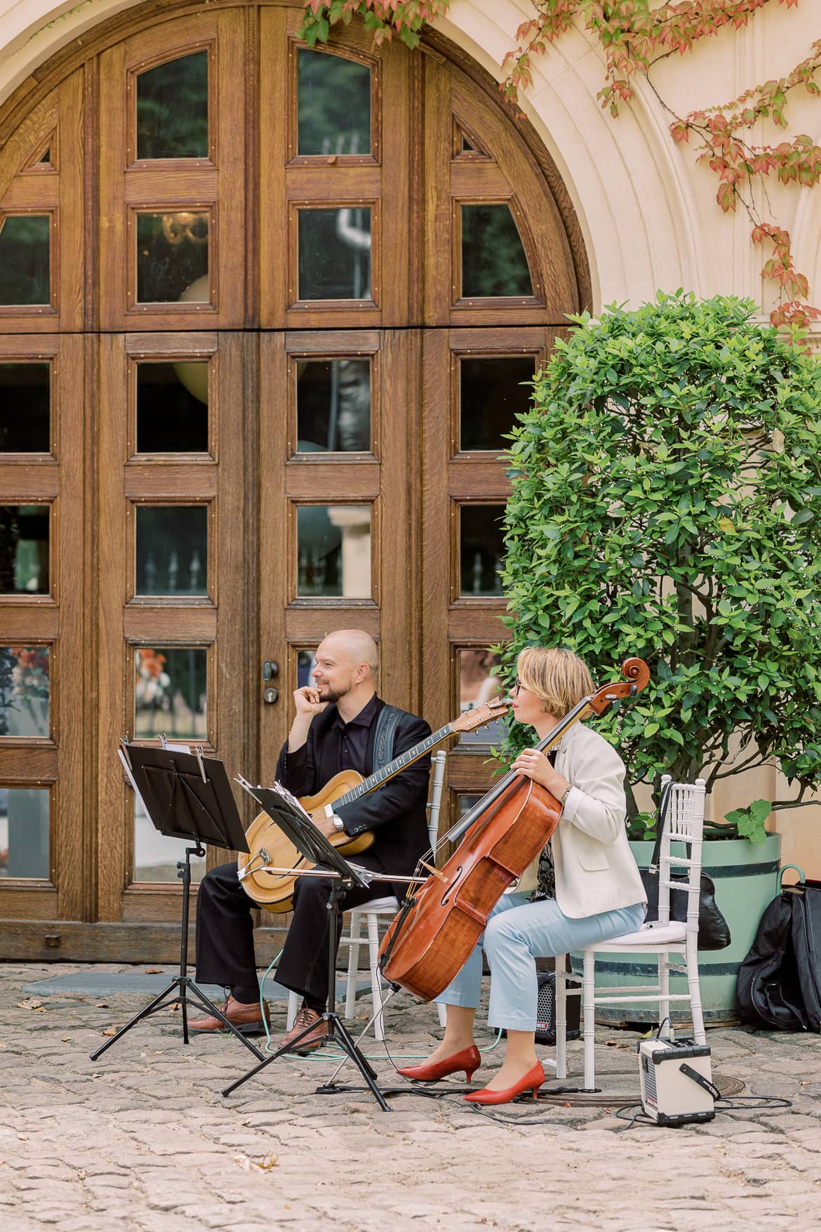 Live Musik zur freien Trauung im Schloss Glienicke