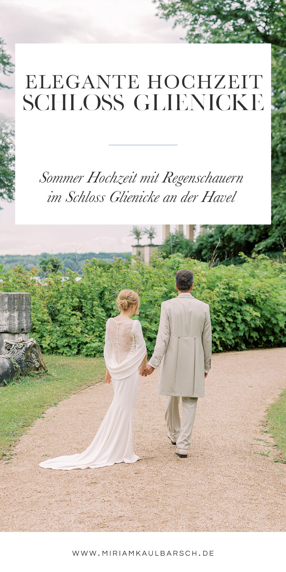 Elegante Hochzeit im Schloss Glienicke Berlin