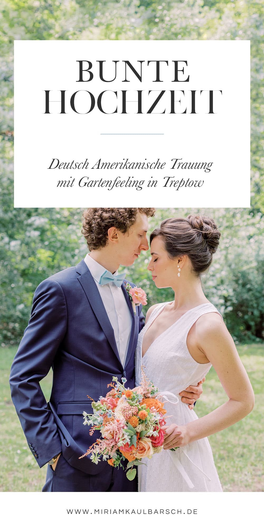 Bunte Sommer Hochzeit mit Gartenfeeling in Berlin Treptow