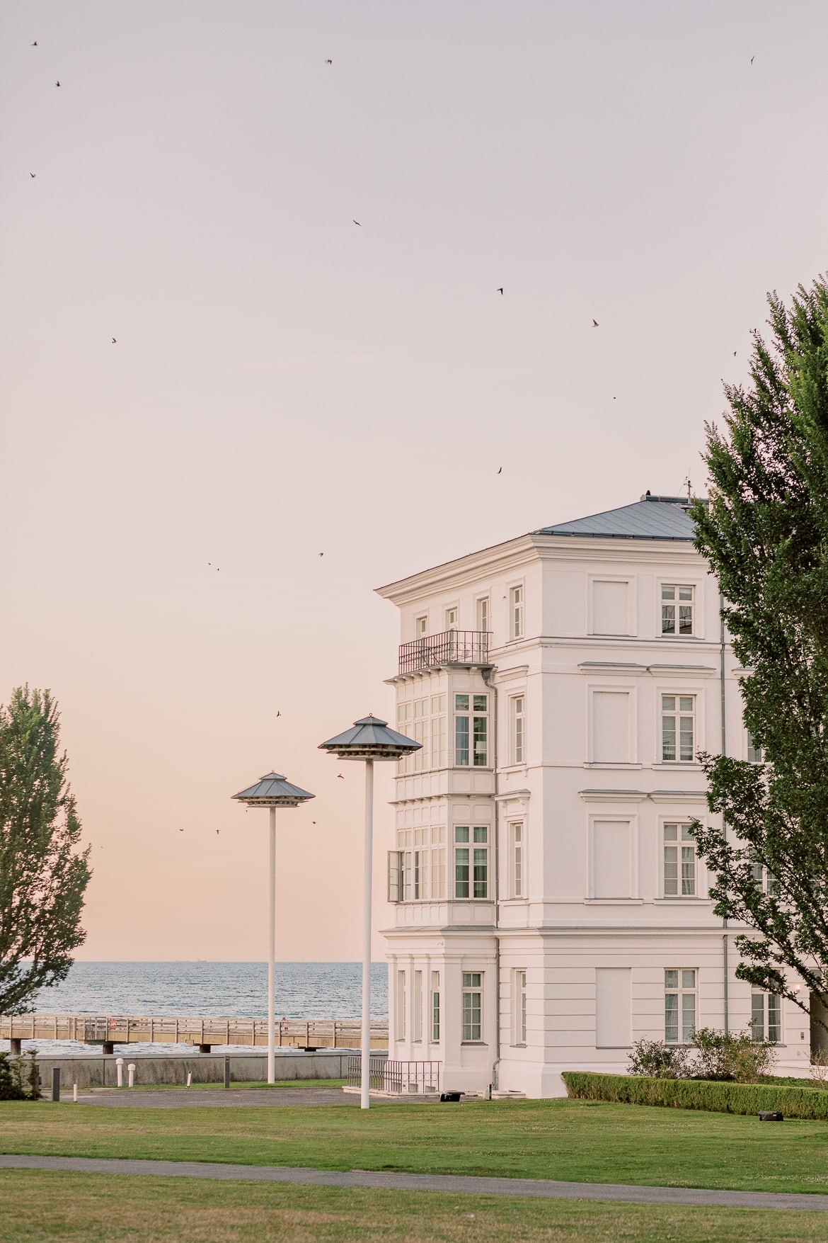 Abendsonne beim Grand Hotel Heiligendamm