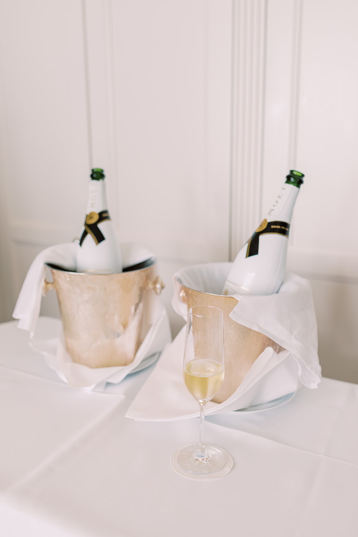 Gekühlter Champagner im Grand Hotel Heiligendamm