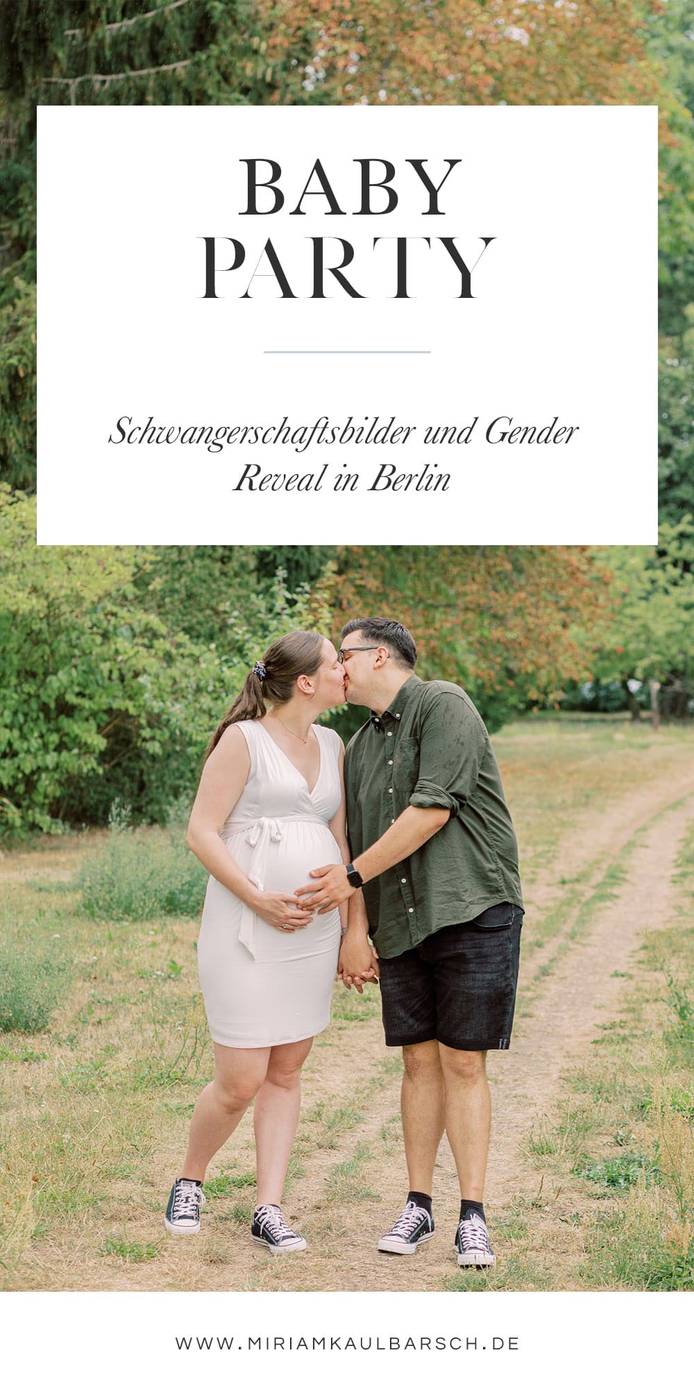 Babyparty - Schwangerschaftsportraits und Gender Reveal in Berlin