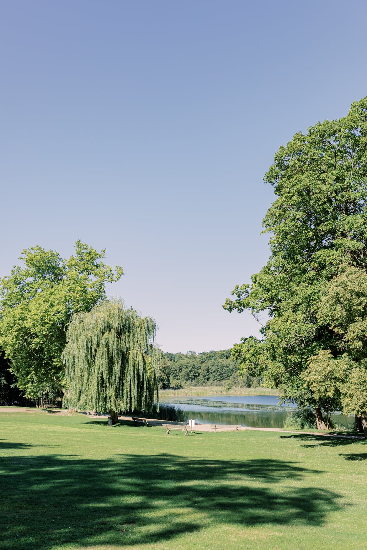 See auf dem Gelände vom Schloss Boitzenburg