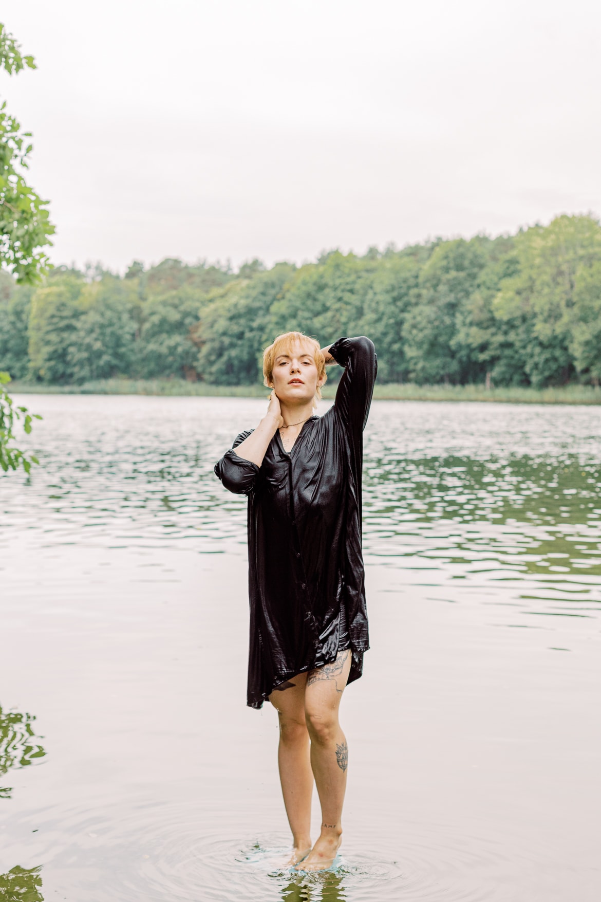 Kreative Portraits im See mit River und Fine Art Fotografin Miriam Kaulbarsch