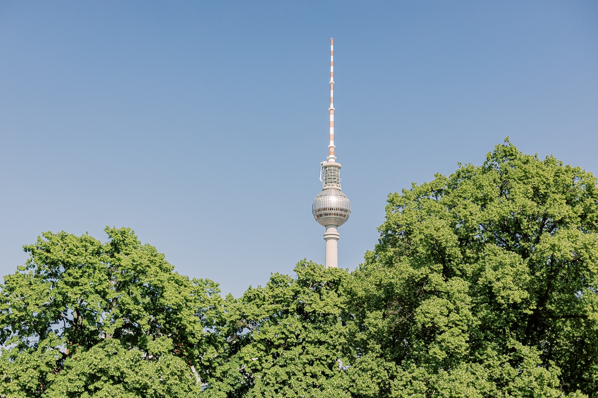 Blick auf den Fernsehturm