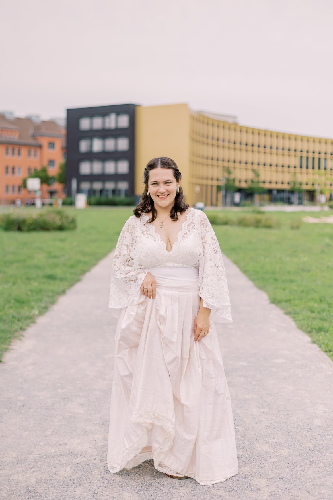 Hochzeitspaar bei den Motorenwerken Adlershof