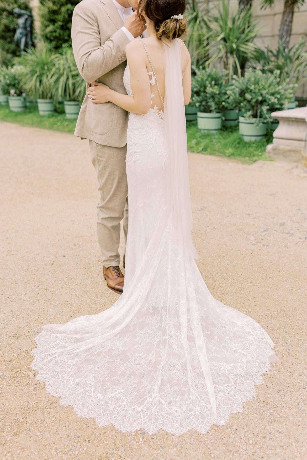 Hochzeitspaar Portraits im Sizilianischen Garten Potsdam