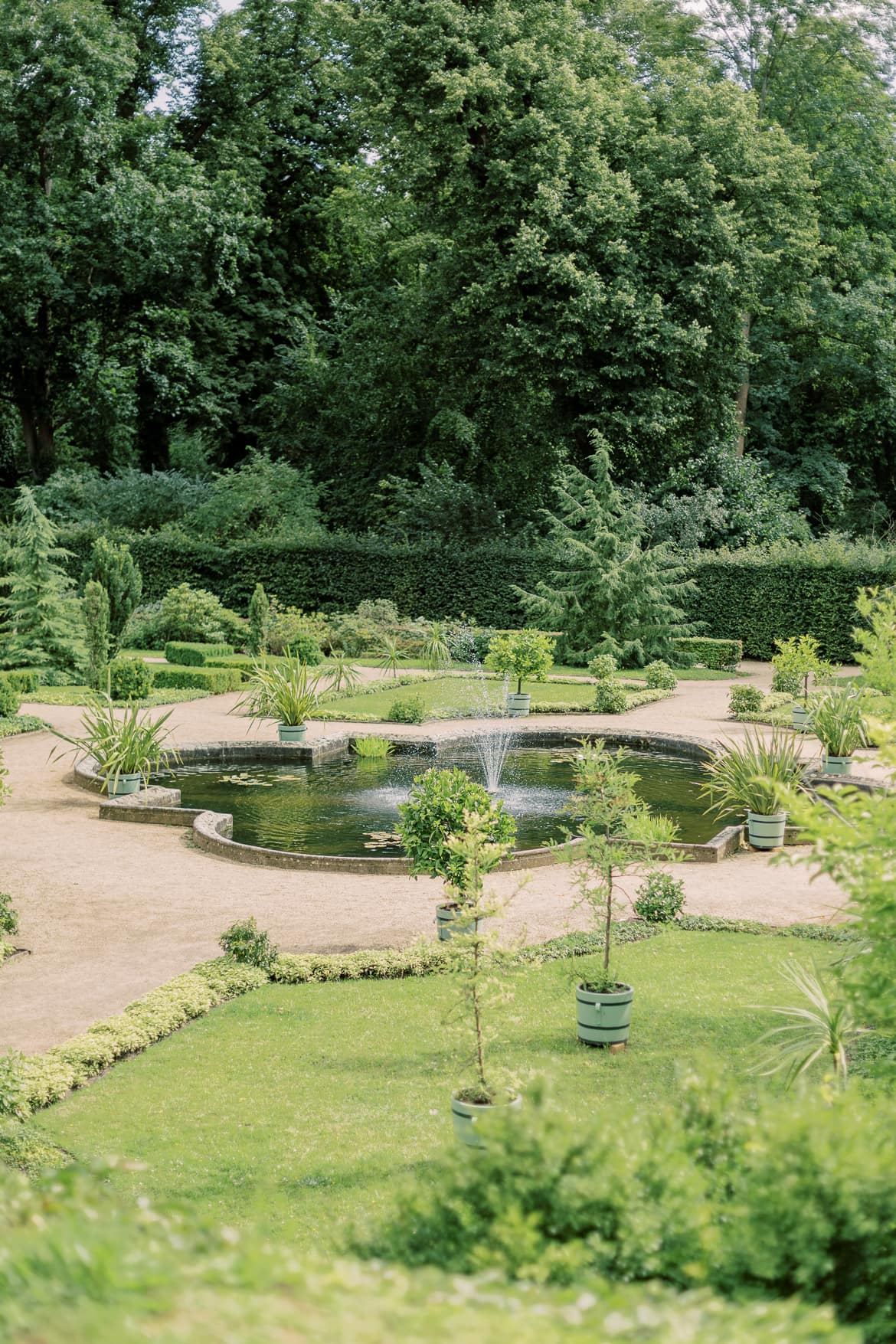 Hochzeitspaar Portraits im Sizilianischen Garten Potsdam