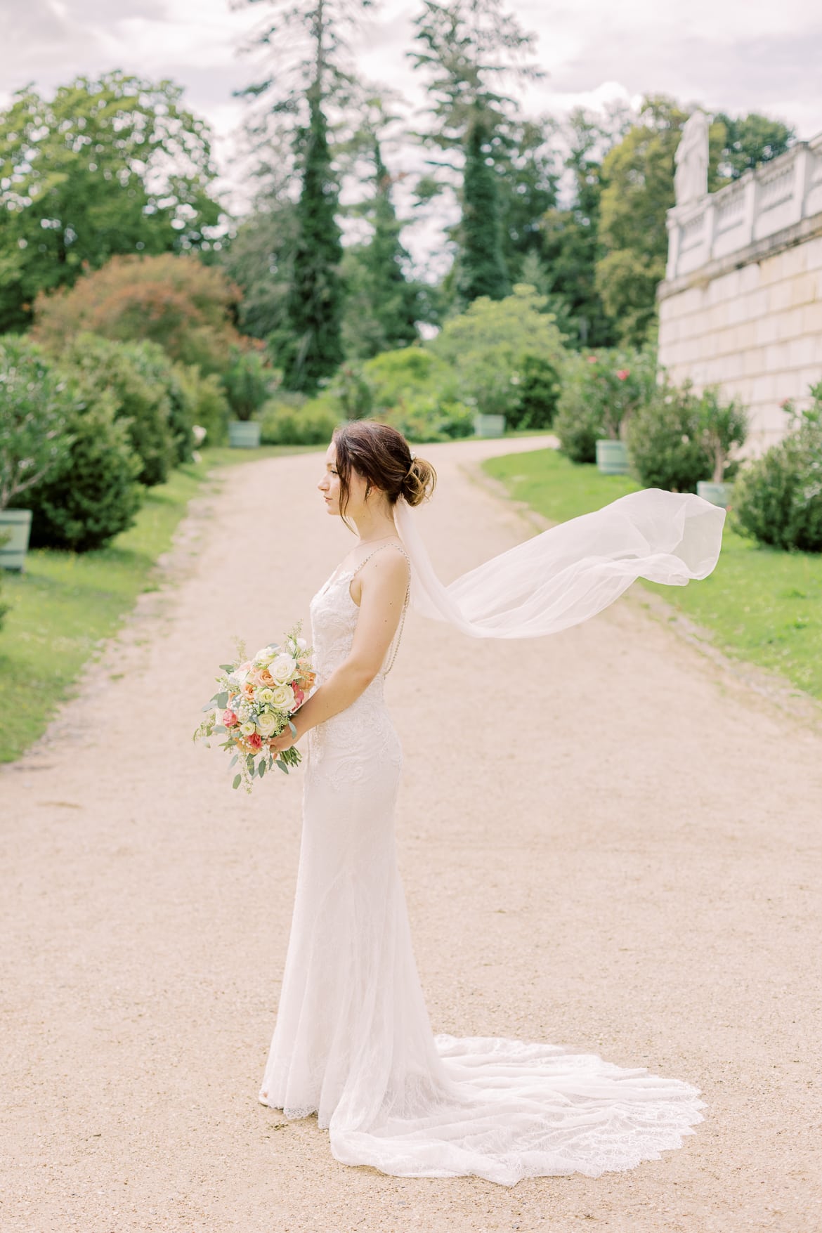 Hochzeitspaar Portraits im Sizilianischen Garten Potsdam