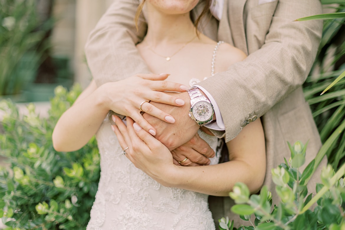 Hochzeitspaar Portraits im Sizilianischen Garten Potsdam