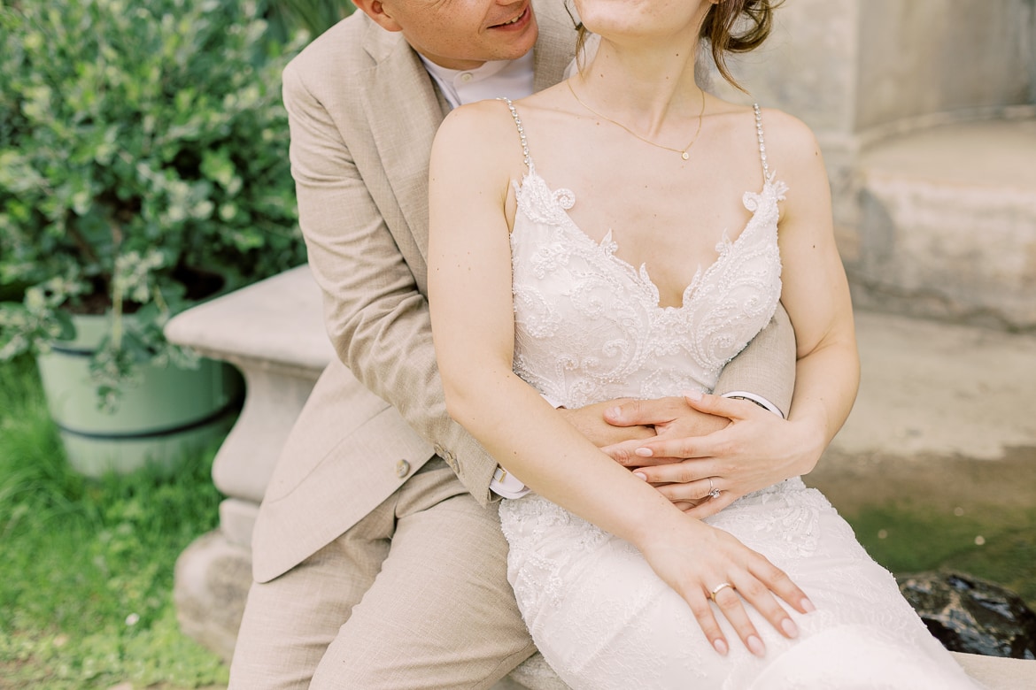 Hochzeitspaar Portraits im Sizilianischen Garten Potsdam