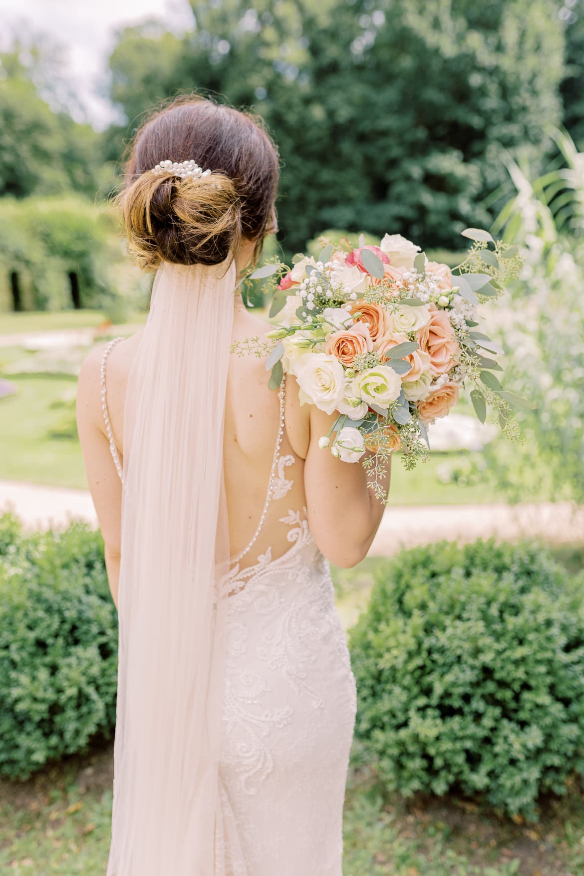 Hochzeitspaar Portraits im Sizilianischen Garten Potsdam