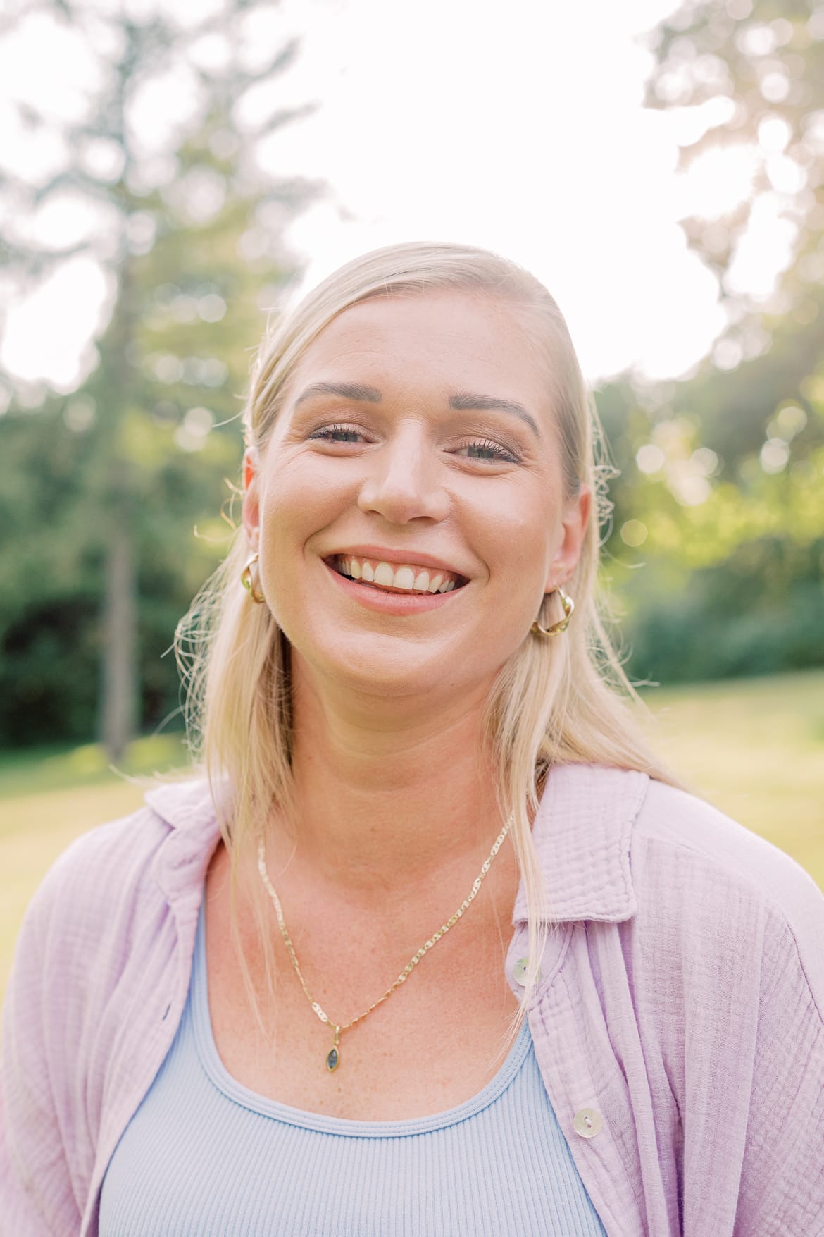 Sommerliche Pastell Portraits im Stadtpark Steglitz