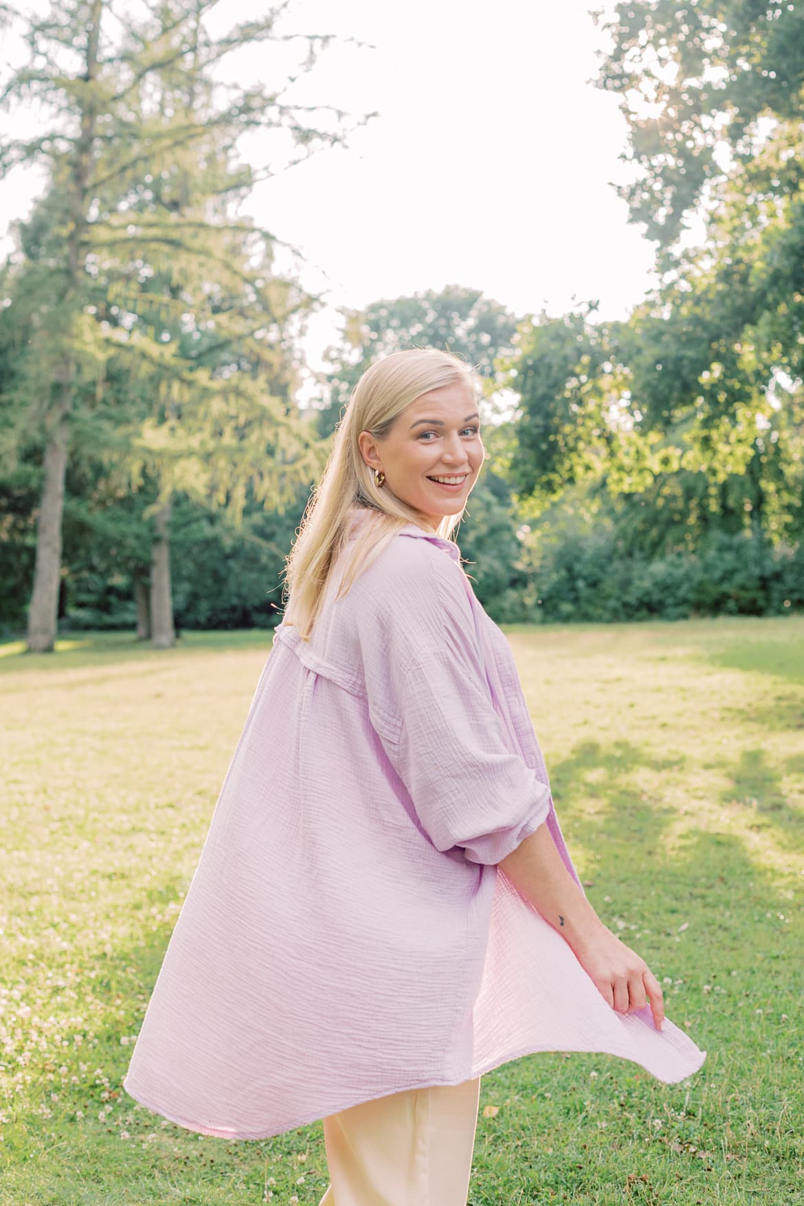 Sommerliche Pastell Portraits im Stadtpark Steglitz