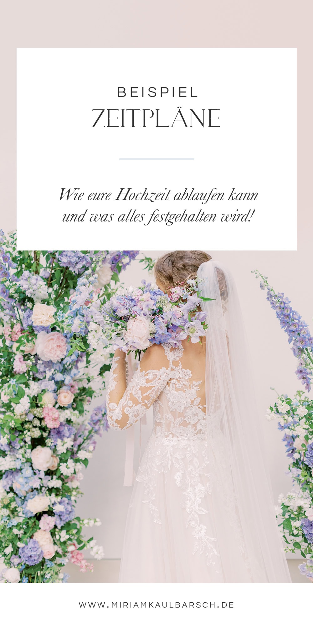 Beispiel Zeitplan für eure Hochzeit